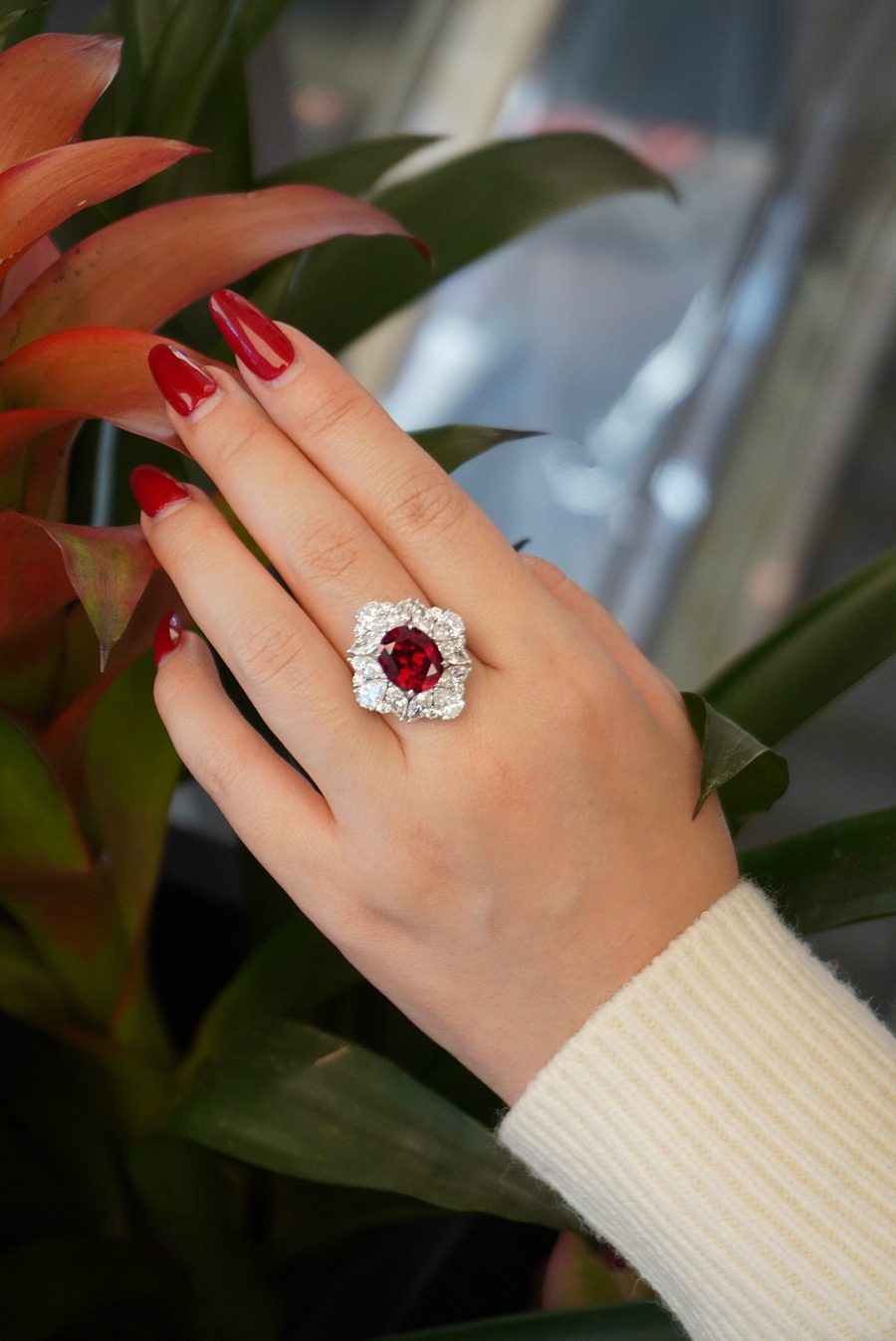Lab-grown ruby two-wearer - Image 3