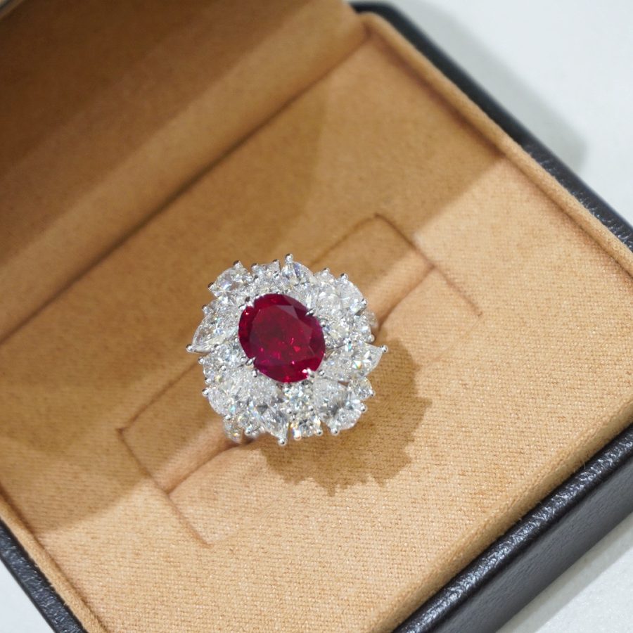 18k gold nurtured ruby ring - Image 7